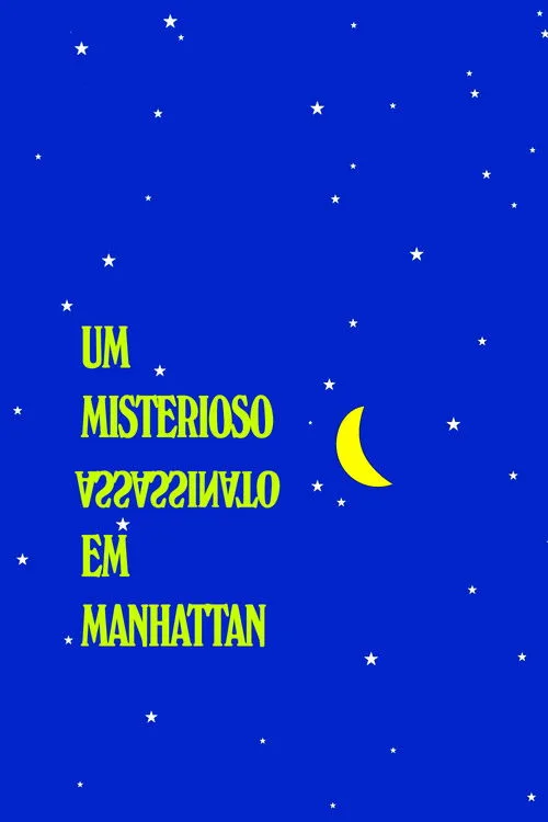 Poster for Manhattan Murder Mystery