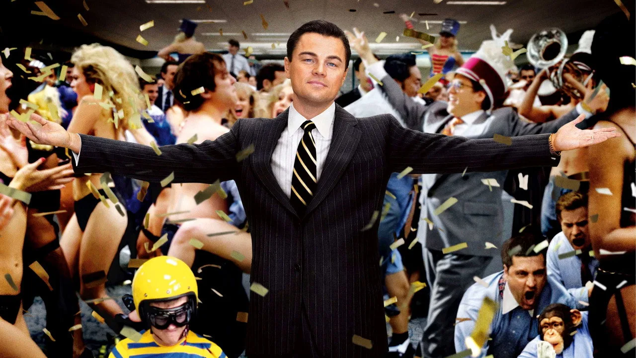 Escena de El lobo de Wall Street
