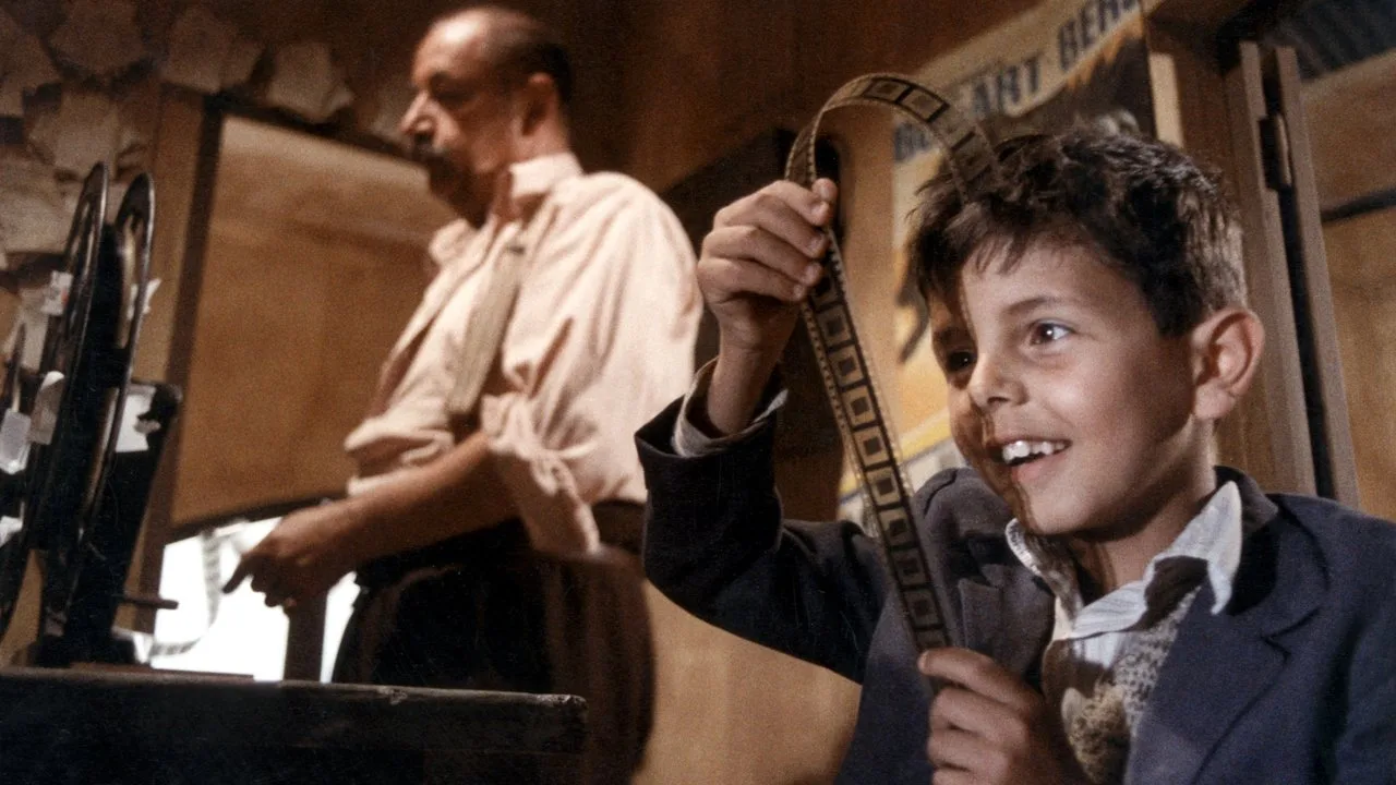 Scene from Cinema Paradiso