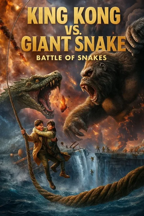 Poster for King Kong Vs Giant Snake