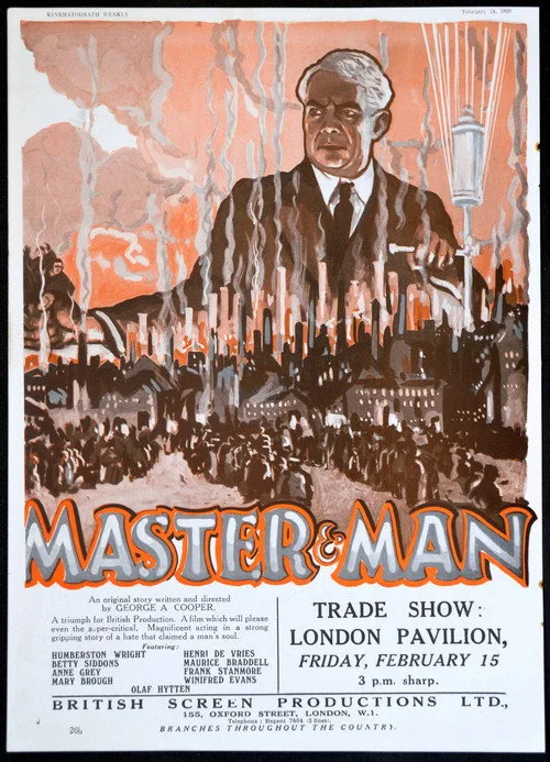 Póster de Master & Man