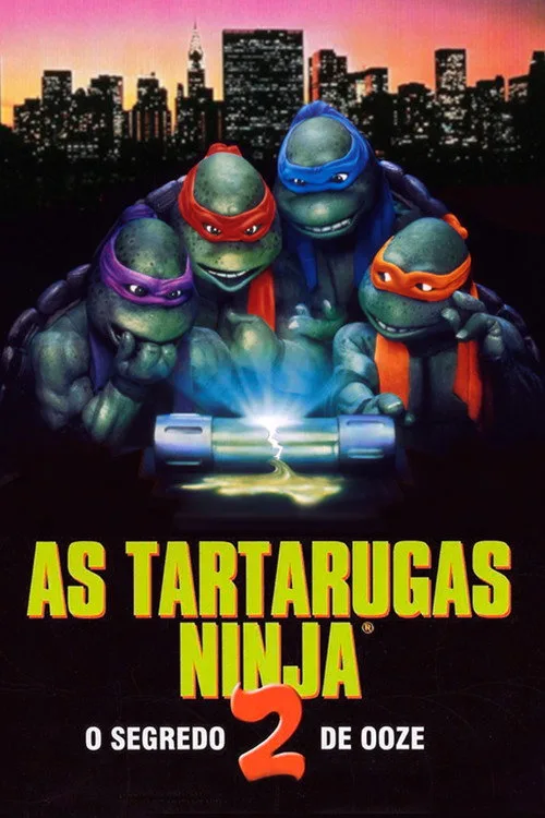Poster for Teenage Mutant Ninja Turtles II: The Secret of the Ooze