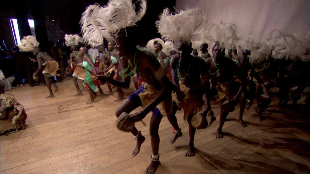 Escena de War Dance
