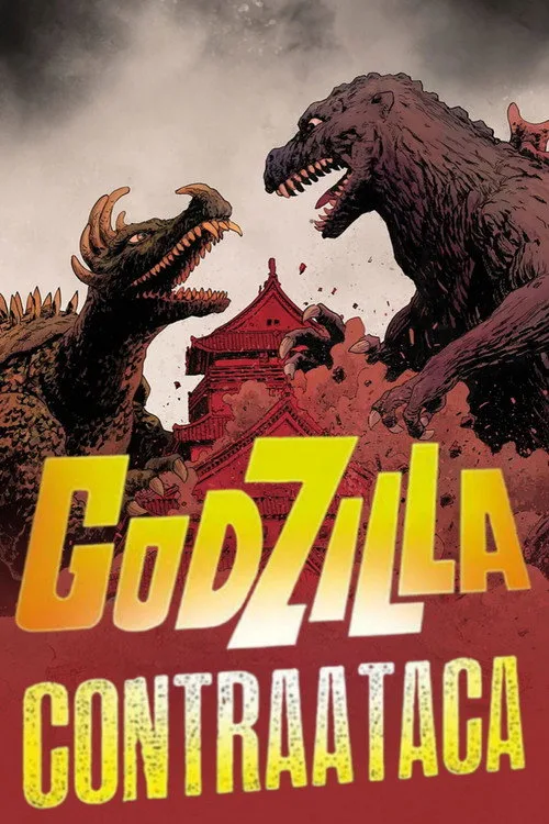 Poster for Godzilla Raids Again