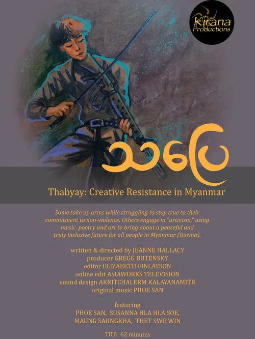 Poster for Thabyay: Creative Resistance in Myanmar