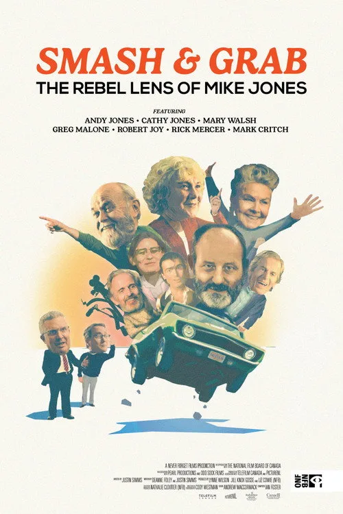 Poster for Smash & Grab: The Rebel Lens of Mike Jones