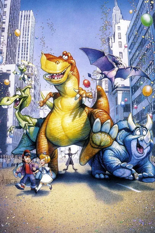 Poster for We're Back! A Dinosaur's Story