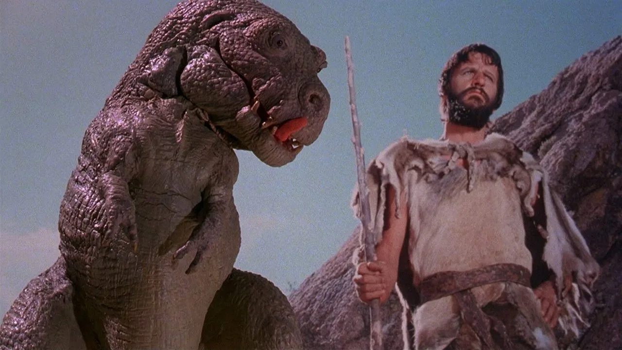 Scene from Caveman