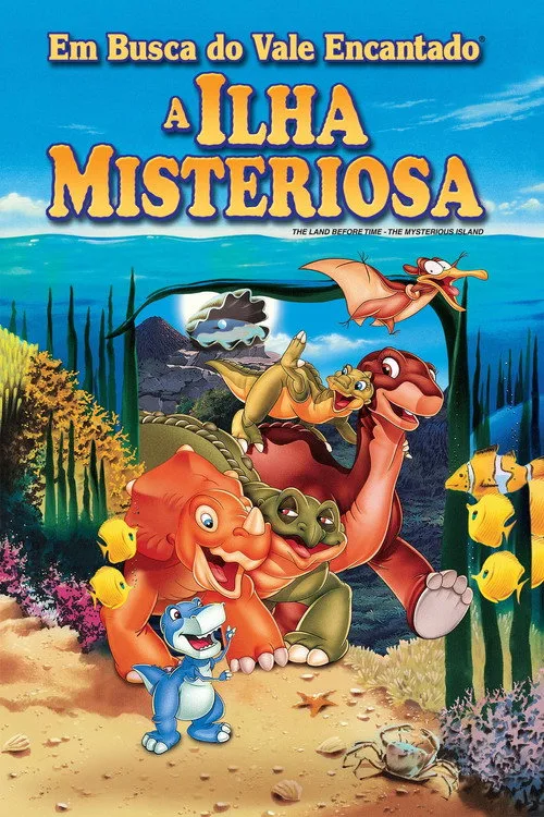 Poster for The Land Before Time V: The Mysterious Island