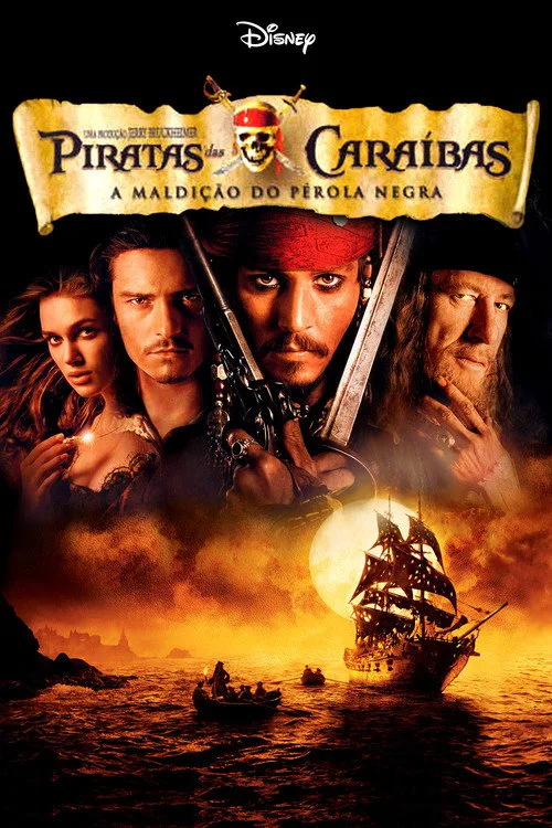 Pirates of the Caribbean: The Curse of the Black Pearl poster