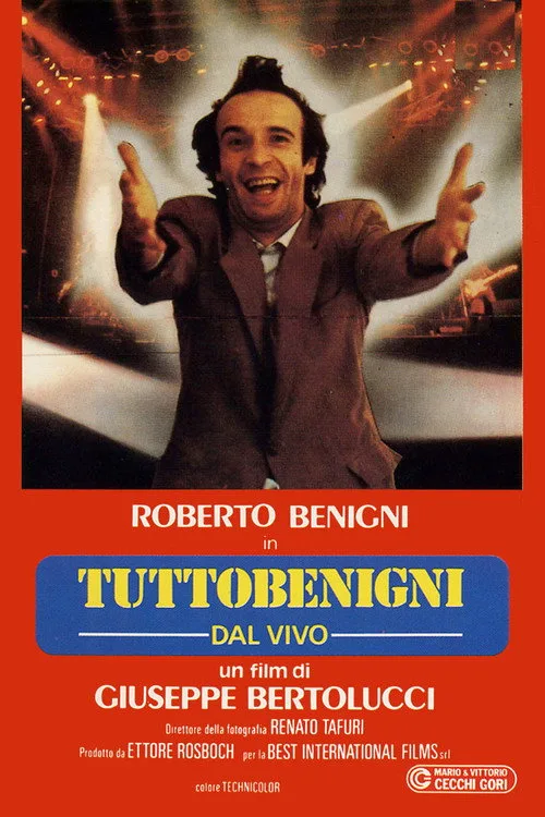 Poster for Roberto Benigni: TuttoBenigni