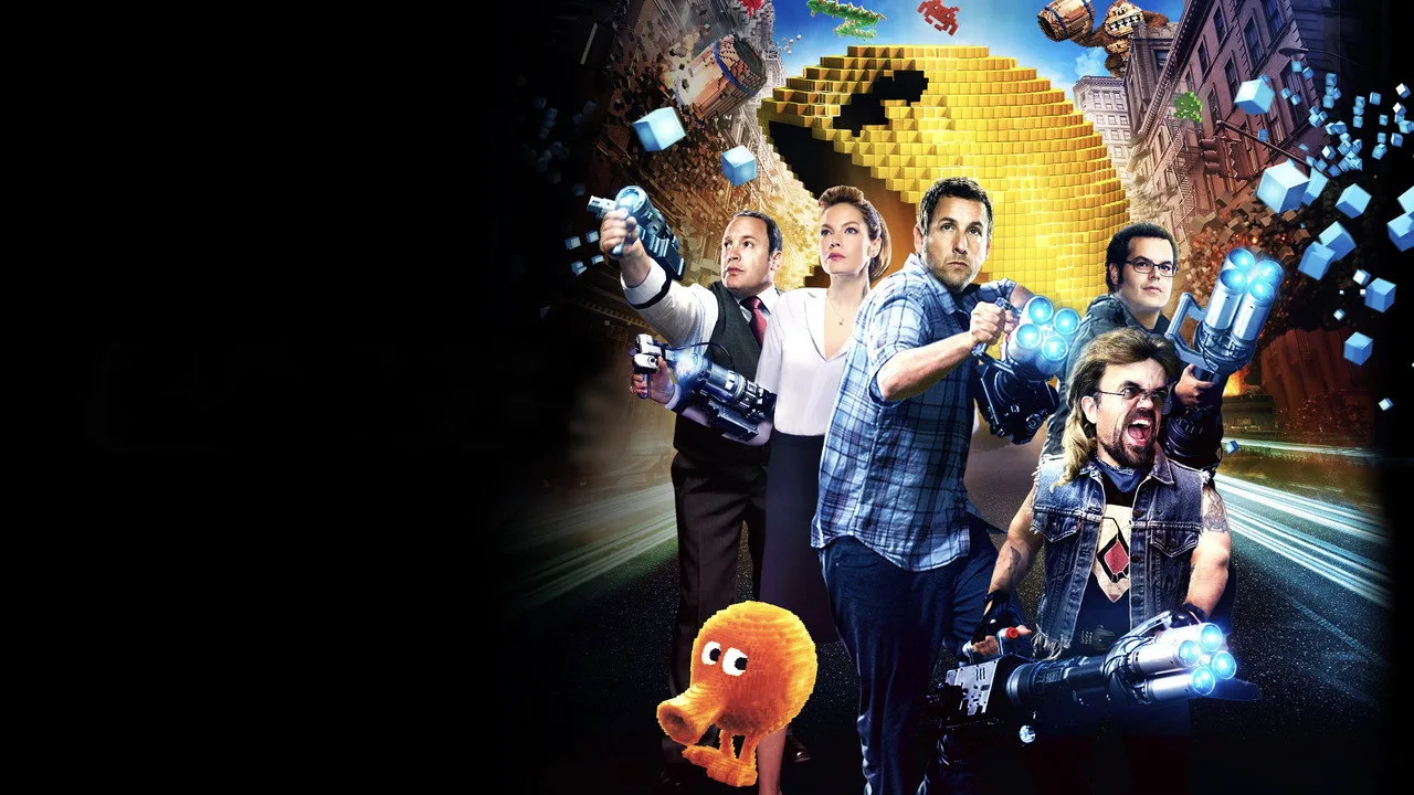 Scene from Pixels