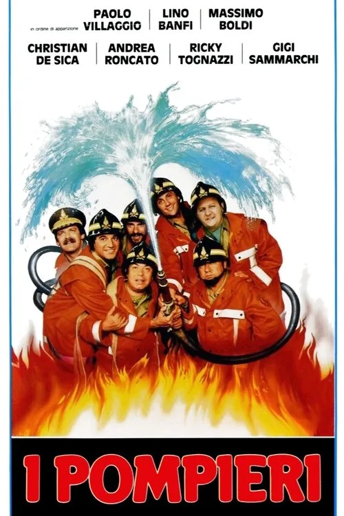 Póster de Los bomberos