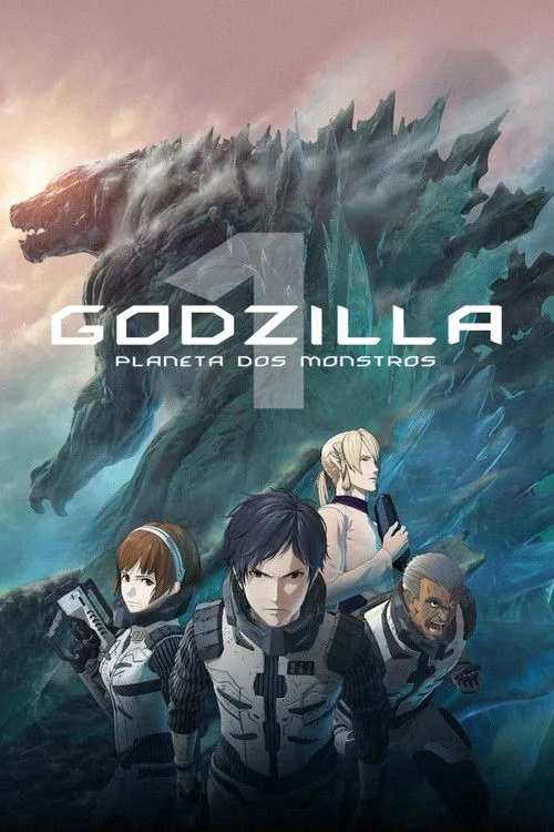 Poster for Godzilla: Planet of the Monsters