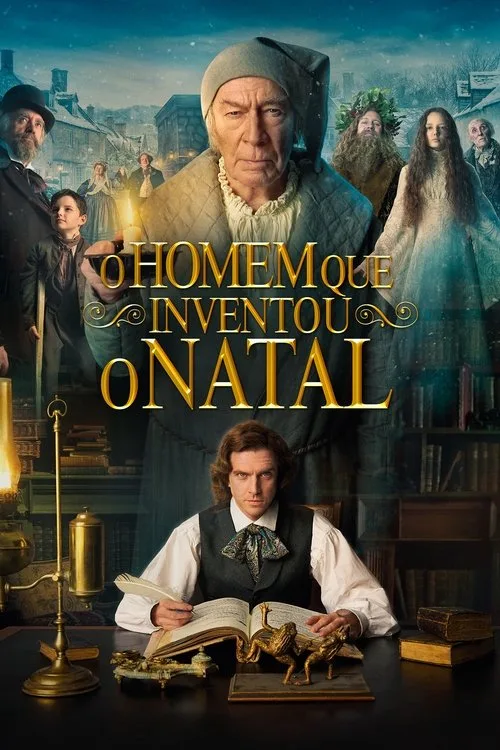 Poster for The Man Who Invented Christmas