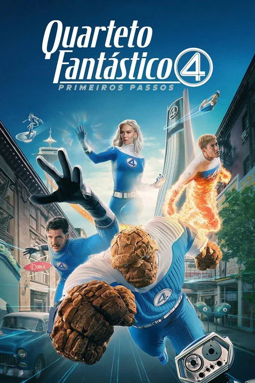 Poster for The Fantastic 4: First Steps
