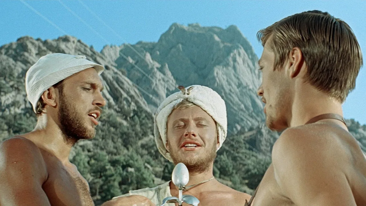 Scene from Three Plus Two