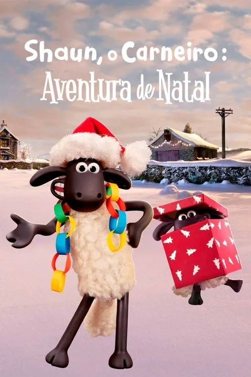 Poster for Shaun the Sheep: The Flight Before Christmas