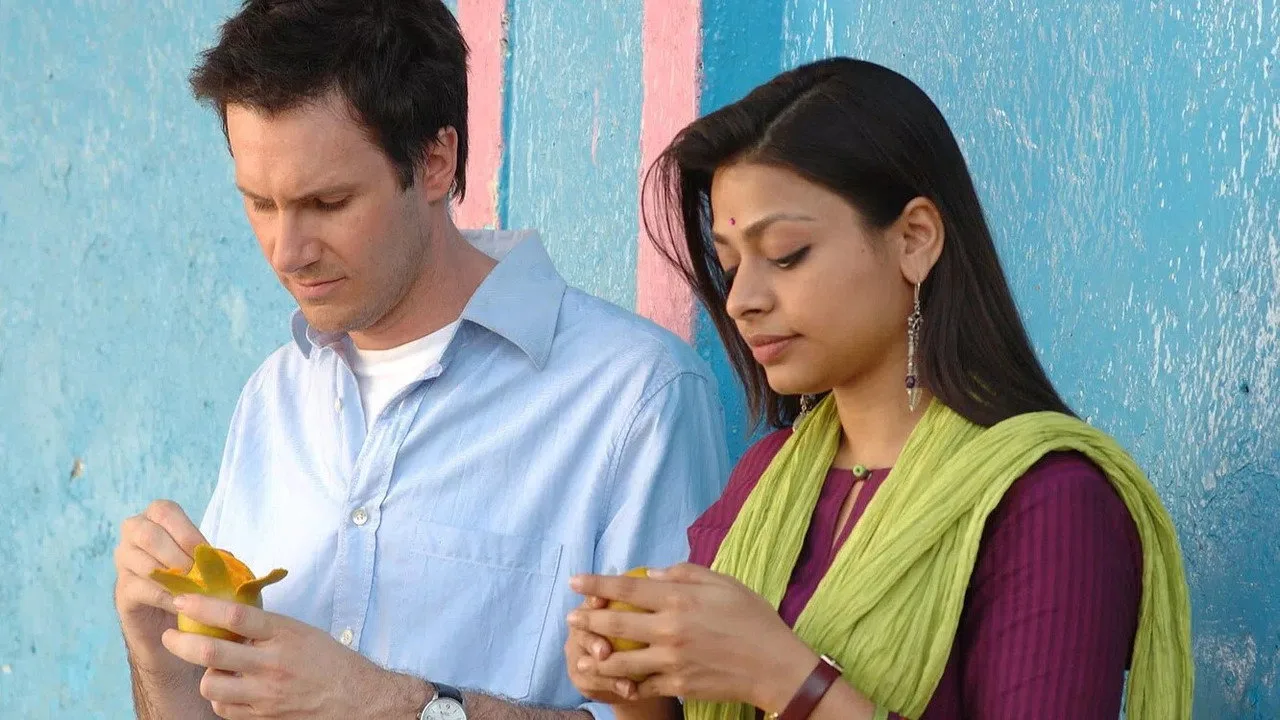 Scene from Outsourced