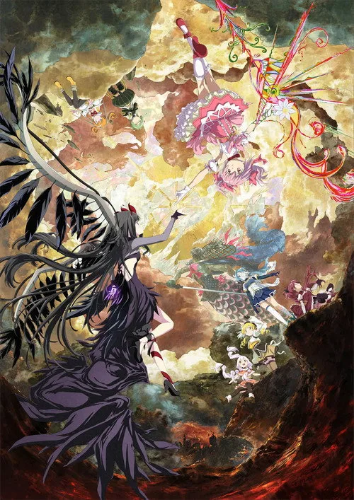 Poster for Puella Magi Madoka Magica the Movie -Walpurgisnacht: Rising-