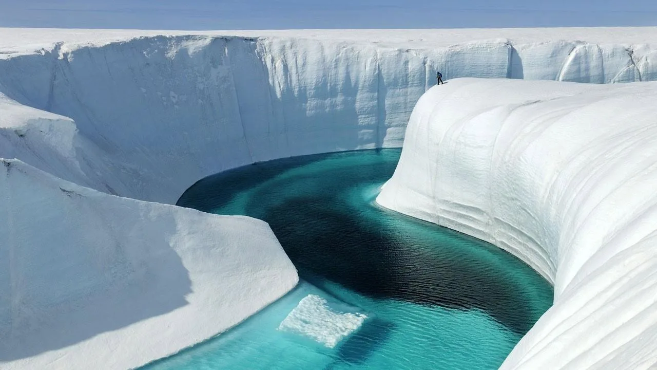 Escena de Chasing Ice