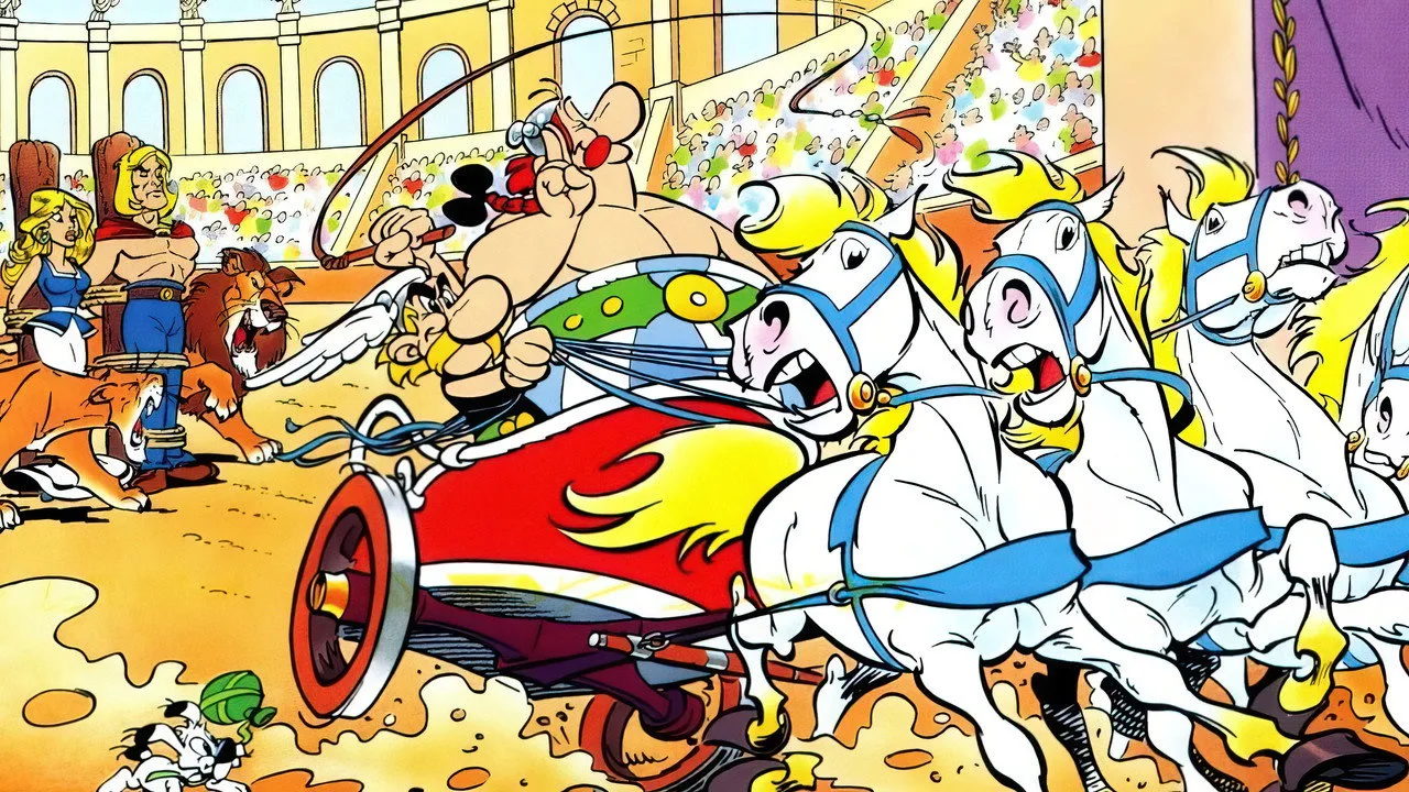 Scene from Asterix vs. Caesar
