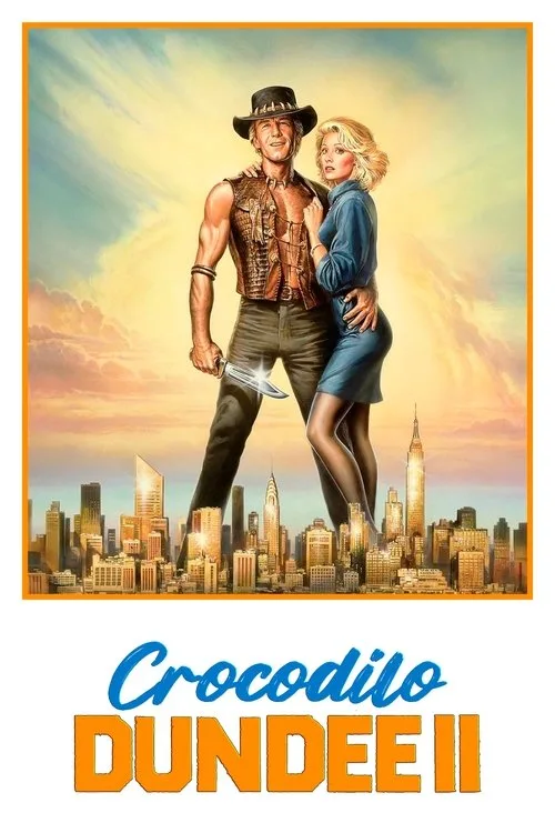 Poster for Crocodile Dundee II
