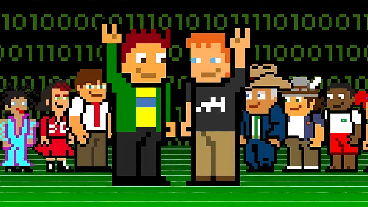 Scene from Code Monkeys