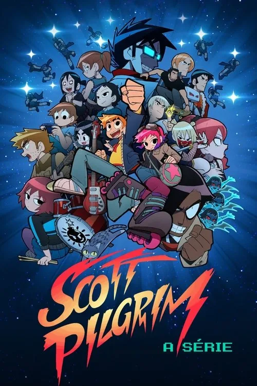 Scott Pilgrim Takes Off poster